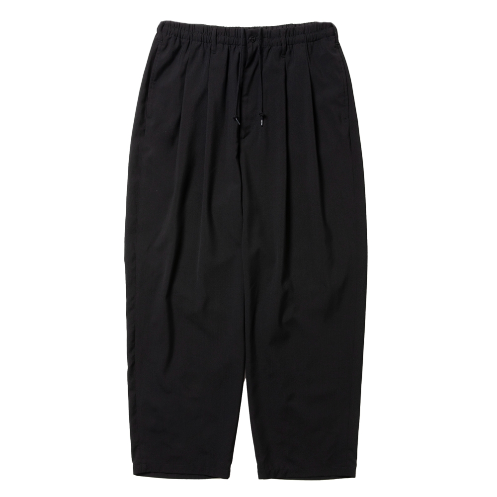 画像: COOTIE PRODUCTIONS/T/W 2 Tuck Easy Pants（Black）［ツータックイージーパンツ-25春夏］