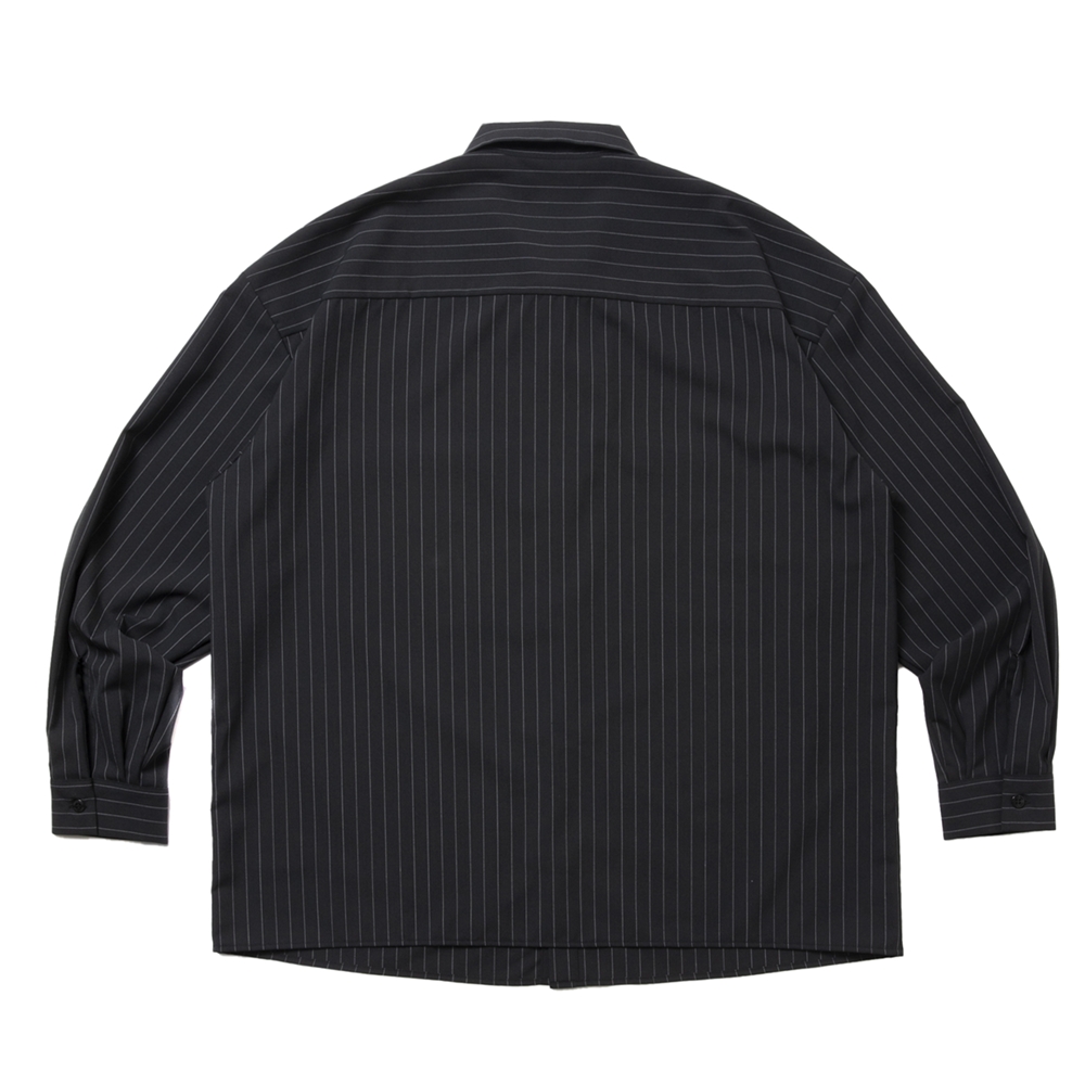 COOTIE PRODUCTIONS/T/W Work L/S Shirt（Stripe）［ワーク