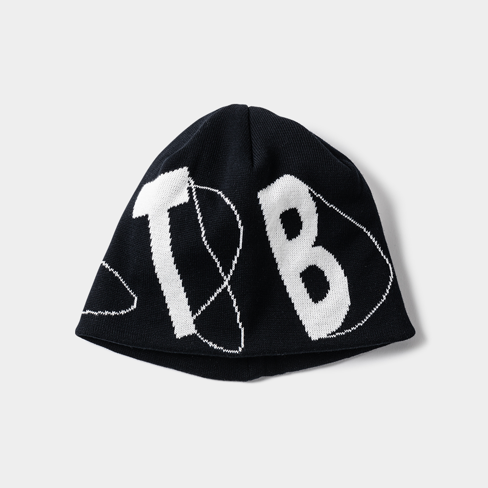 画像: TIGHTBOOTH x SauRas Being JACQUARD BEANIE（Black）［ジャガードビーニー-25春夏］
