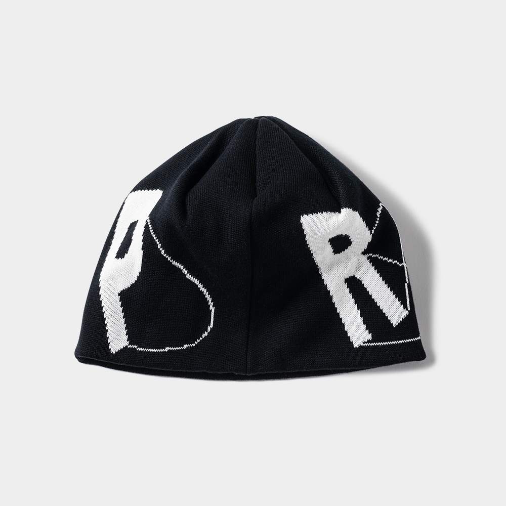 画像: TIGHTBOOTH x SauRas Being JACQUARD BEANIE（Black）［ジャガードビーニー-25春夏］