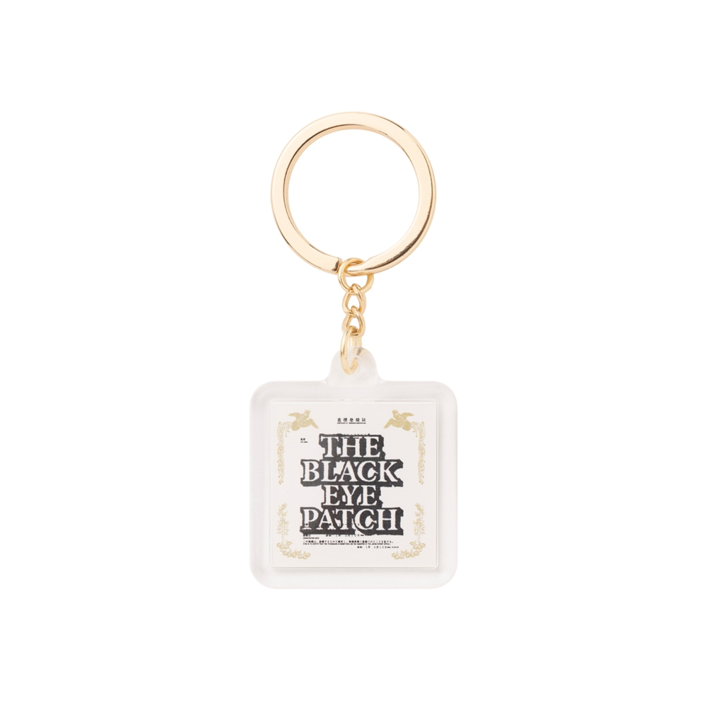 画像: BlackEyePatch/TRADEMARK CERTIFICATE KEYCHAIN（WHITE）