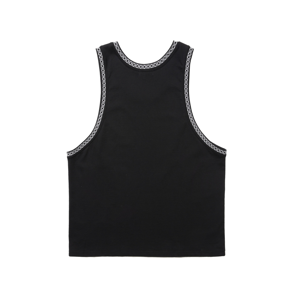 画像: COOTIE PRODUCTIONS/Jacquard Ringer Error Fit Tank Top（Black）［エラーフィットタンクトップ-25春夏］