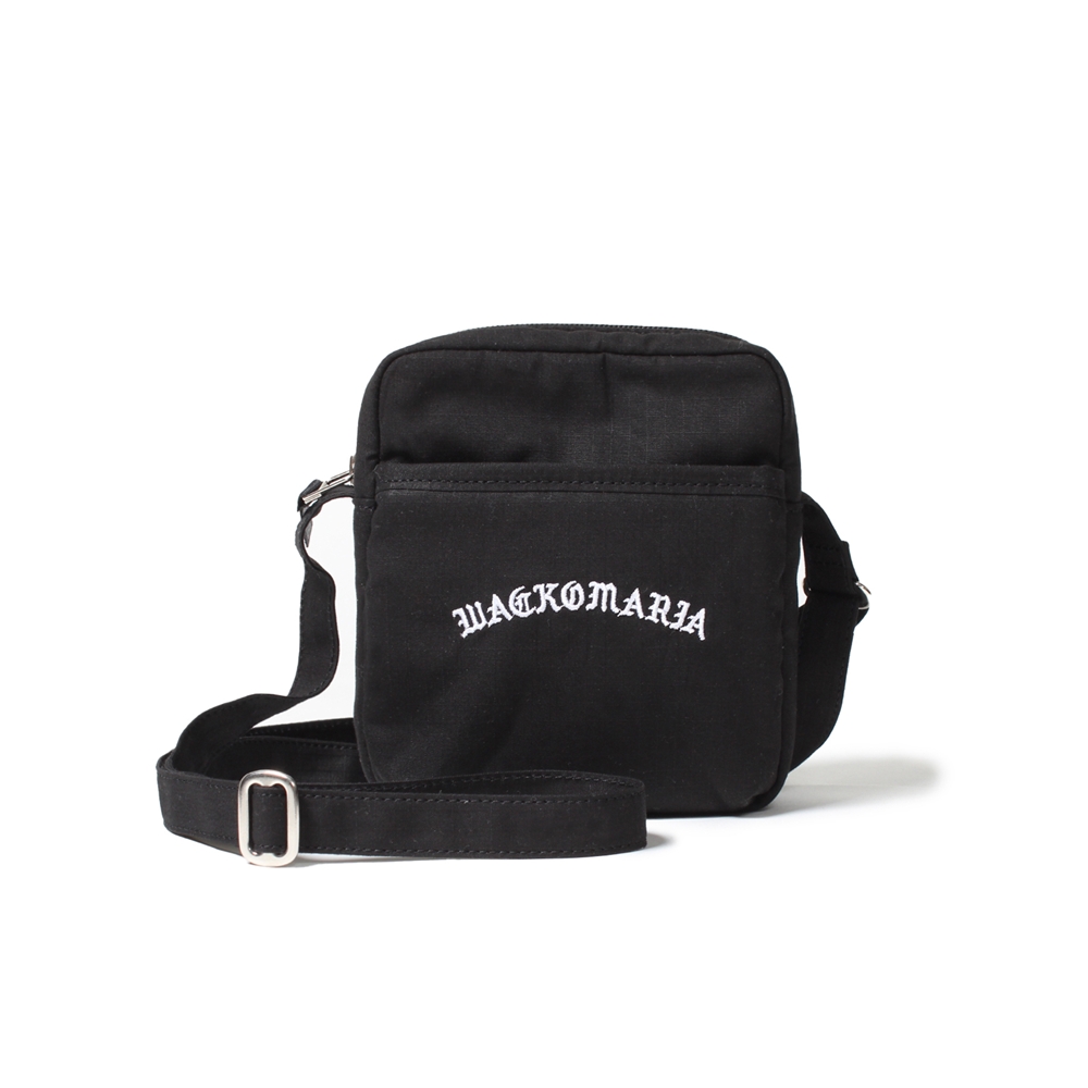 画像: WACKO MARIA/SPEAK EASY / SMALL SHOULDER BAG（BLACK）［スモールショルダーバッグ-25春夏］