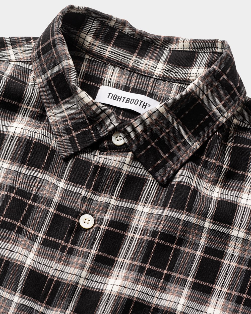 画像: TIGHTBOOTH/PLAID L/S SHIRT（Black）［チェックシャツ-25春夏］