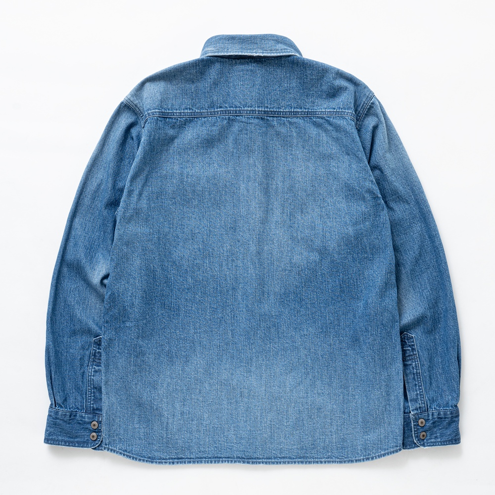 画像: RATS/DENIM WORK SHIRT（INDIGO）［デニムワークシャツ-25春夏］