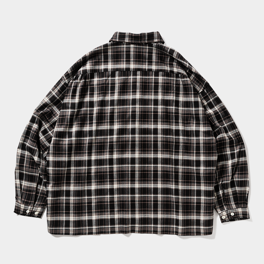 画像: TIGHTBOOTH/PLAID L/S SHIRT（Black）［チェックシャツ-25春夏］
