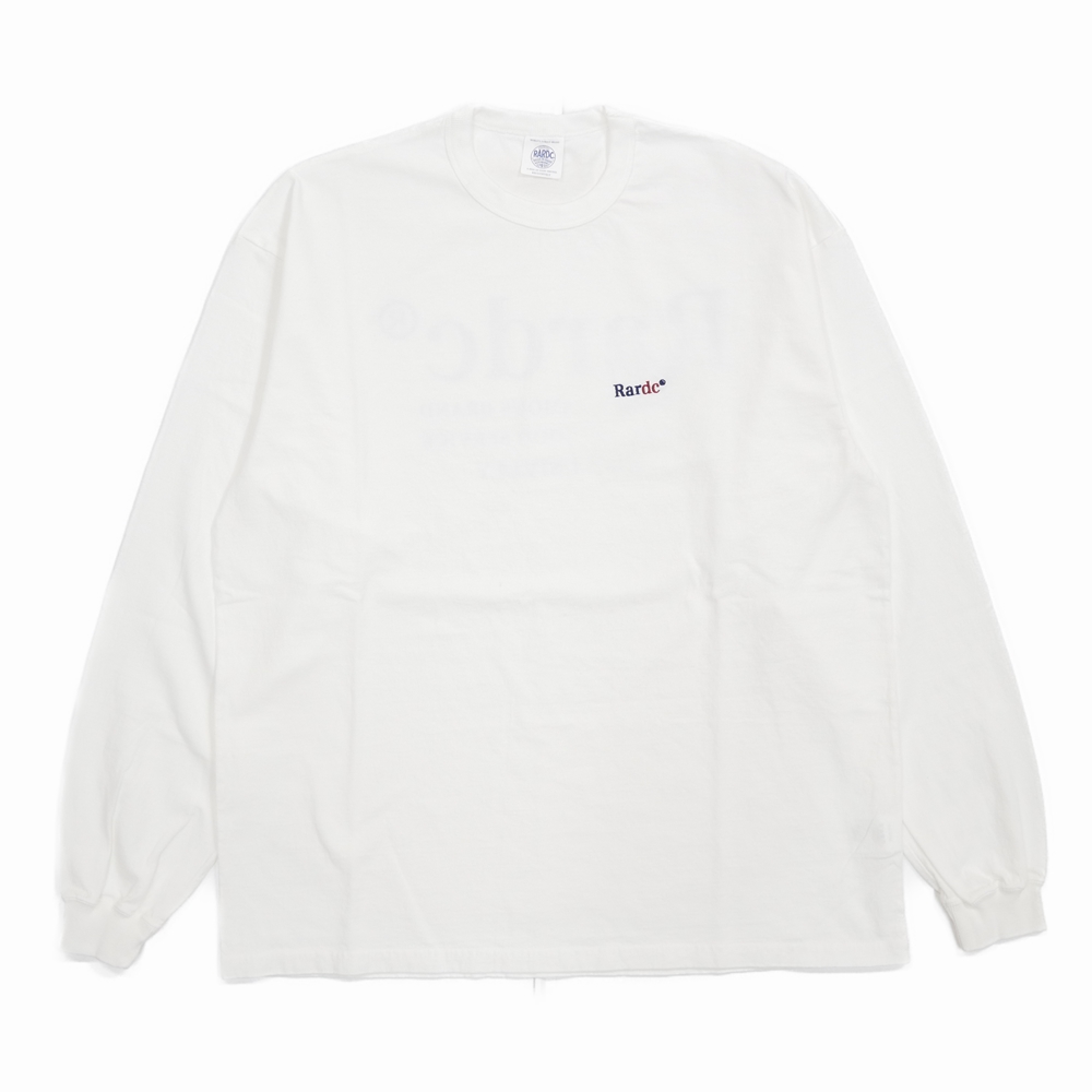 画像: 【30％OFF】ROUGH AND RUGGED/DESIGN LS（WHITE）［刺繍+プリント長袖T-25春夏］