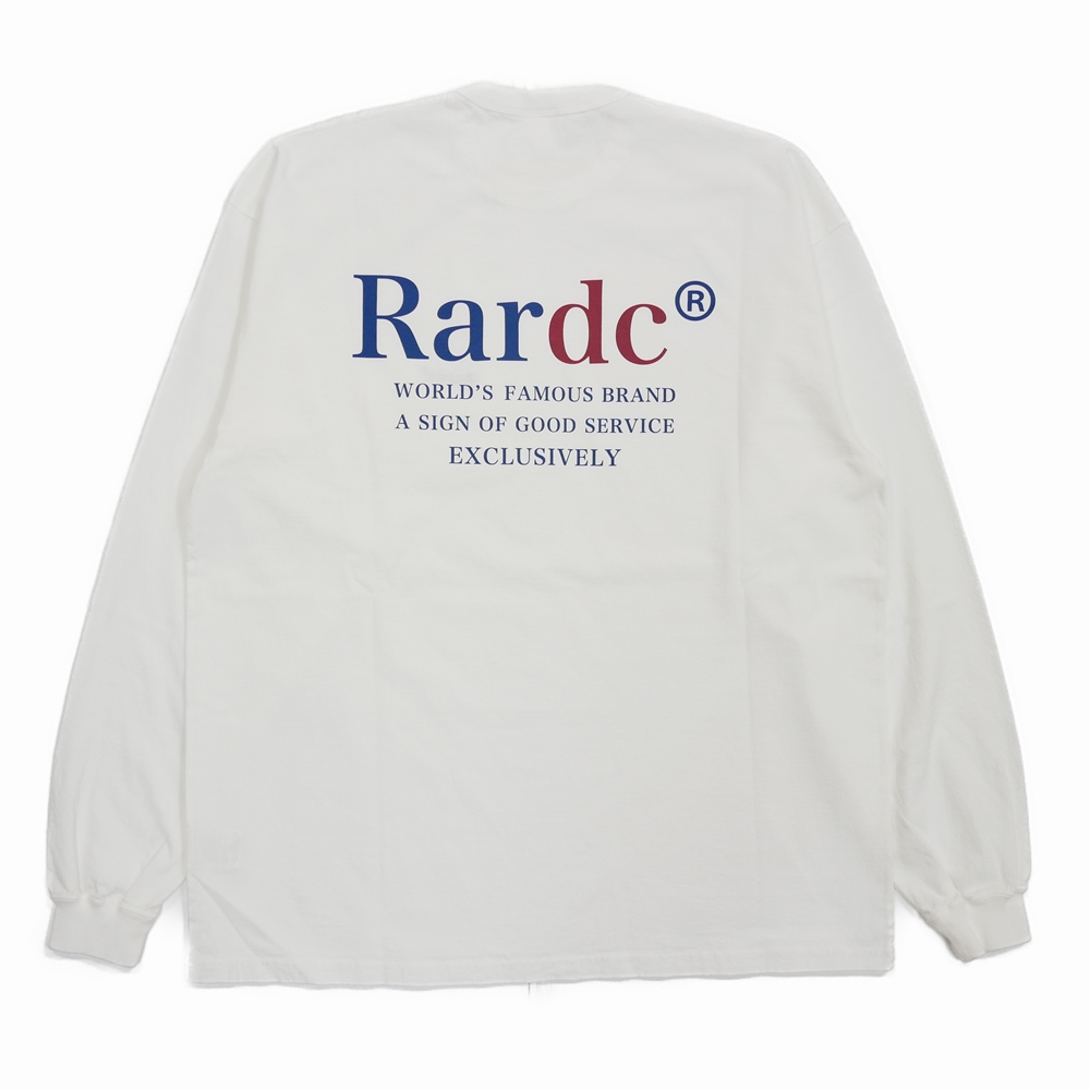 画像: 【30％OFF】ROUGH AND RUGGED/DESIGN LS（WHITE）［刺繍+プリント長袖T-25春夏］