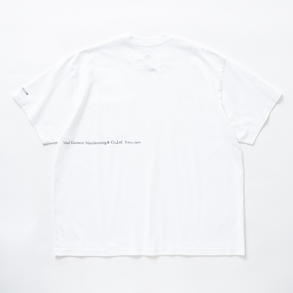 画像: RATS/PACK TEE REGULAR SILHOUETTE "CREW NECK"（WHITE）［プリントポケT-25春夏］