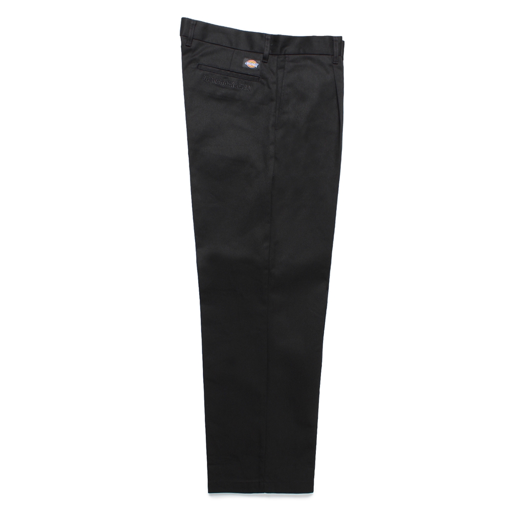 画像: WACKO MARIA/DICKIES / PLEATED TROUSERS（BLACK）［ワンタックトラウザース-25春夏］