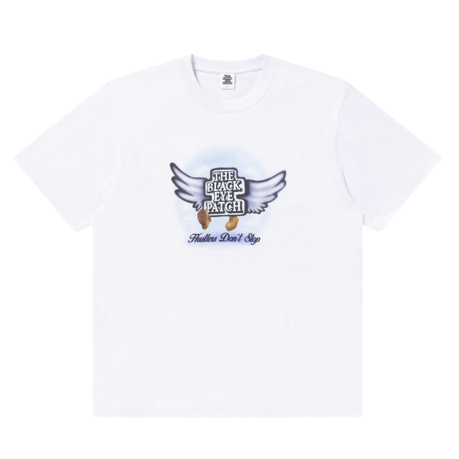 画像: BlackEyePatch/FLYING OG BOY AIRBRUSHED TEE（WHITE）