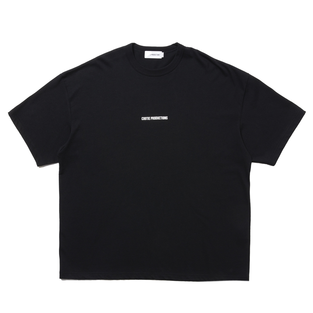 画像: COOTIE PRODUCTIONS/C/R Smooth Jersey S/S Tee（Black）［スムースジャージT-25春夏］