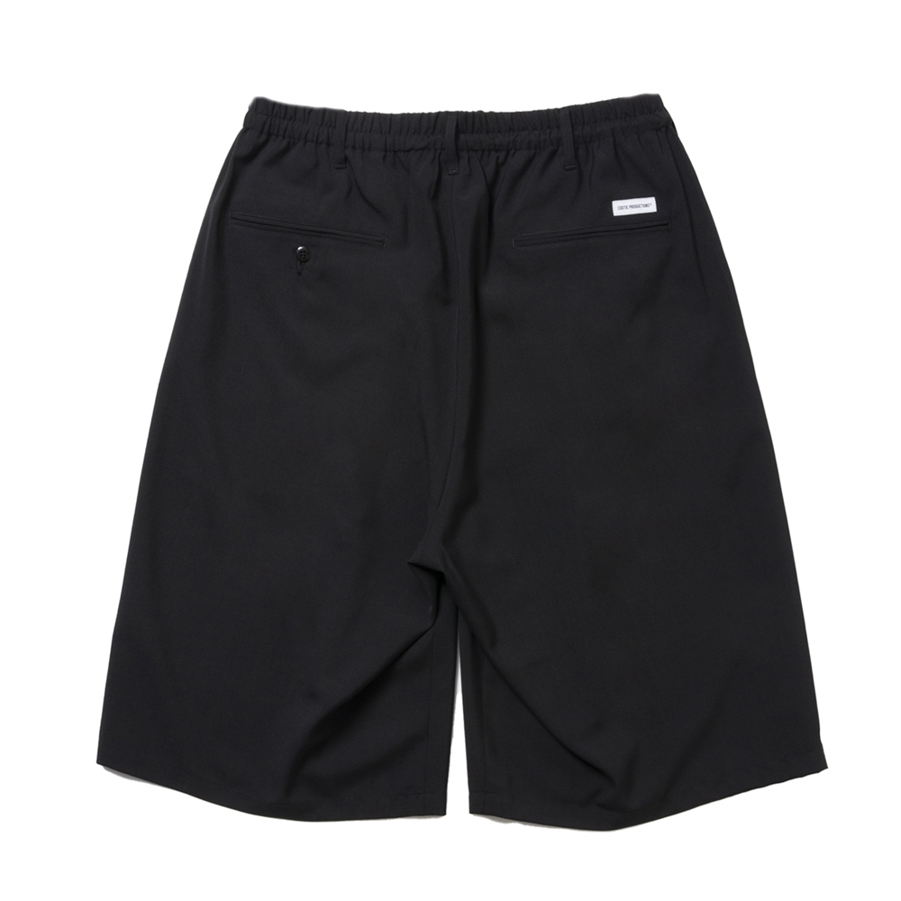 画像: COOTIE PRODUCTIONS/T/W 2 Tuck Easy Shorts（Black）［ツータックイージーショーツ-25春夏］