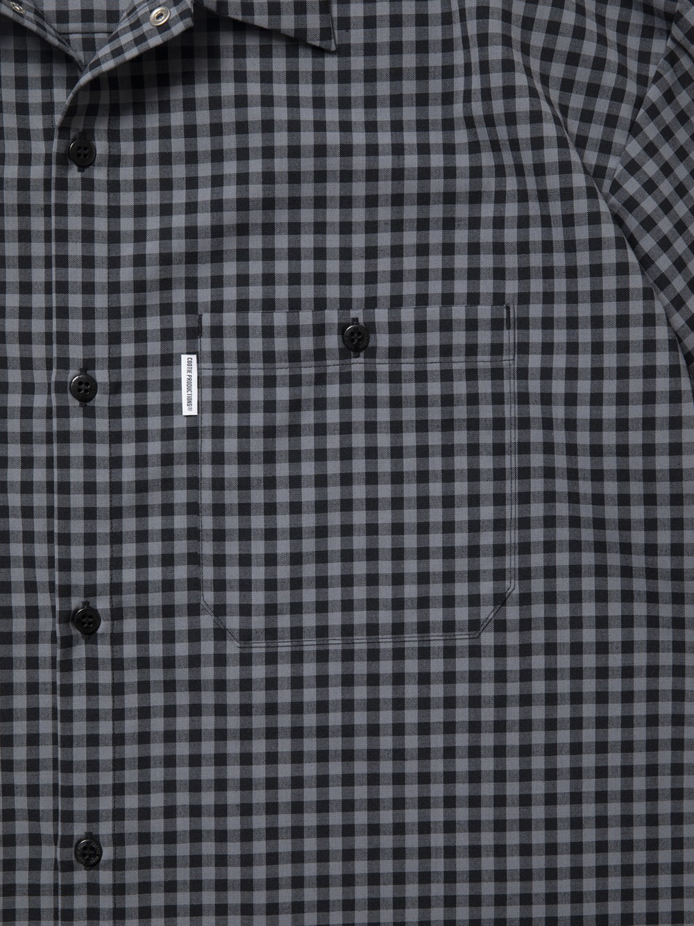 画像: COOTIE PRODUCTIONS/T/W Work S/S Shirt（Gingham Check）［ワークシャツ-25春夏］