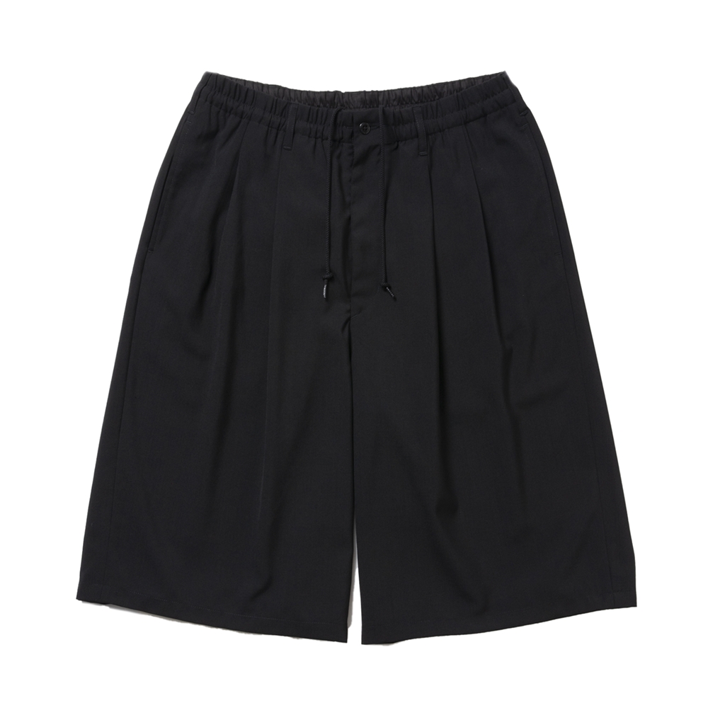 画像: COOTIE PRODUCTIONS/T/W 2 Tuck Easy Shorts（Black）［ツータックイージーショーツ-25春夏］