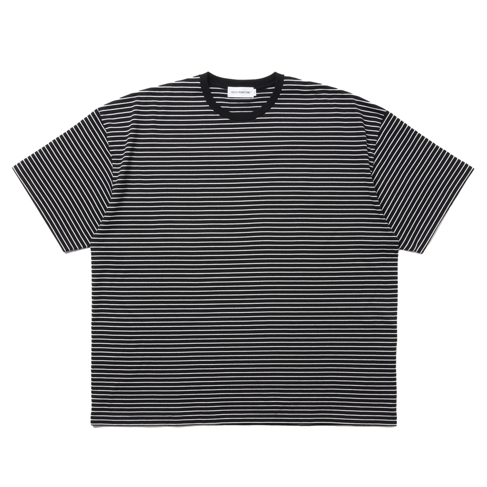 画像: COOTIE PRODUCTIONS/Border S/S Tee（Black）［ボーダーT-25春夏］