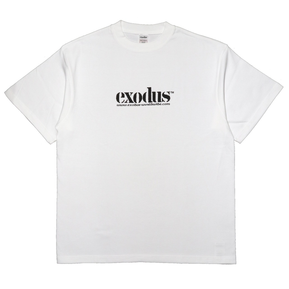 画像: exodus/exodus WORLDWIDE Tee（WHITE）［プリントT-25春夏］