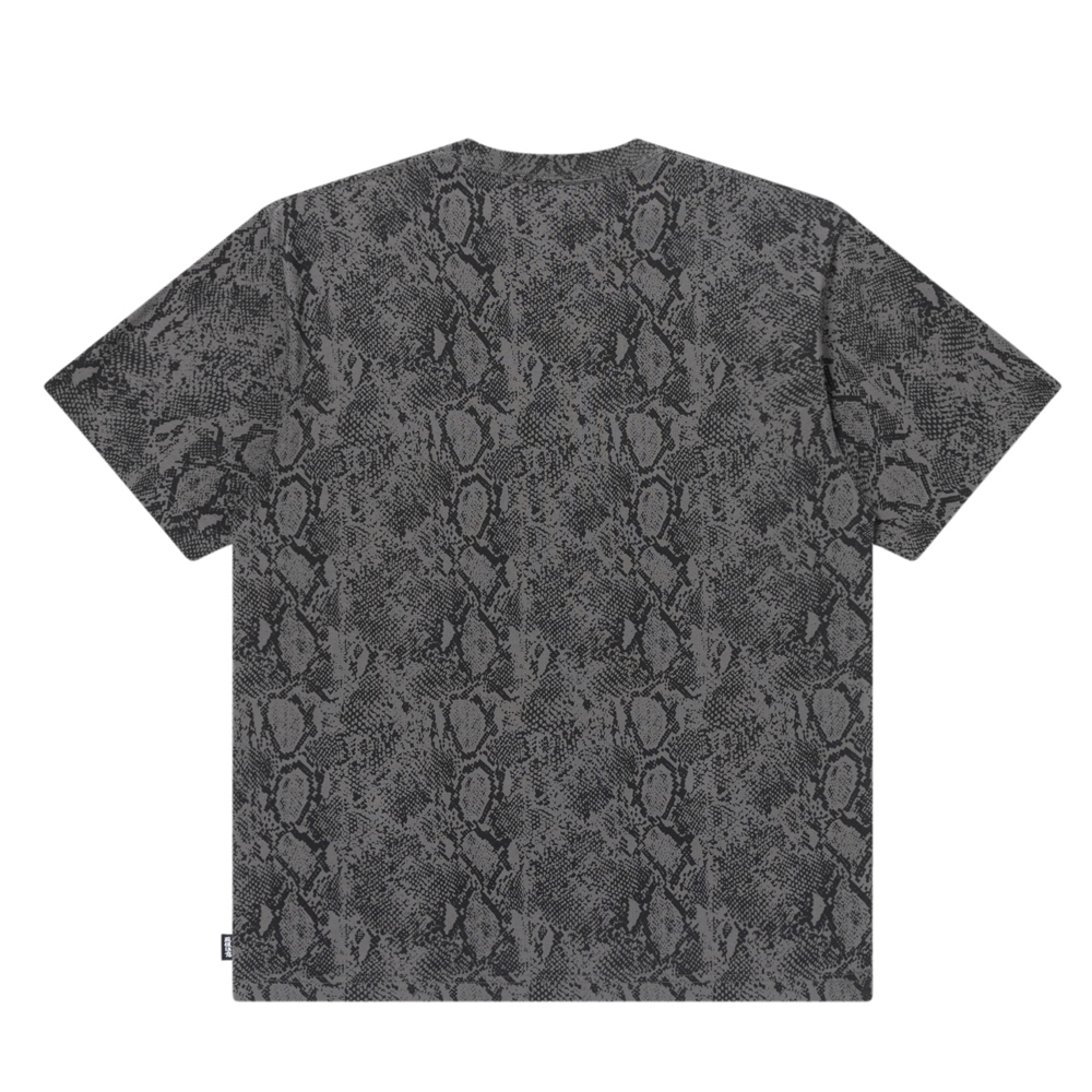 画像: BlackEyePatch/SMALL OG PYTHON PATTERNED TEE（CHARCOAL）