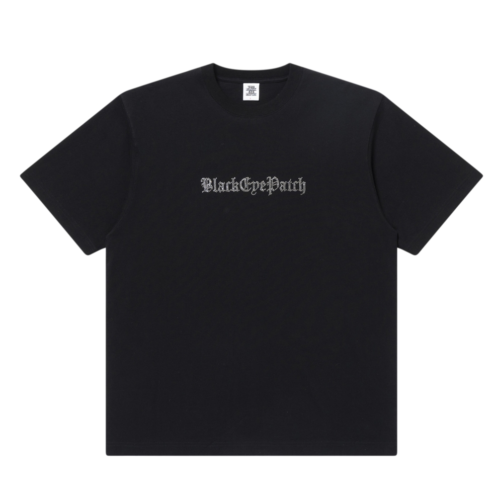 画像: BlackEyePatch/RHINESTONED OE TEE（BLACK）