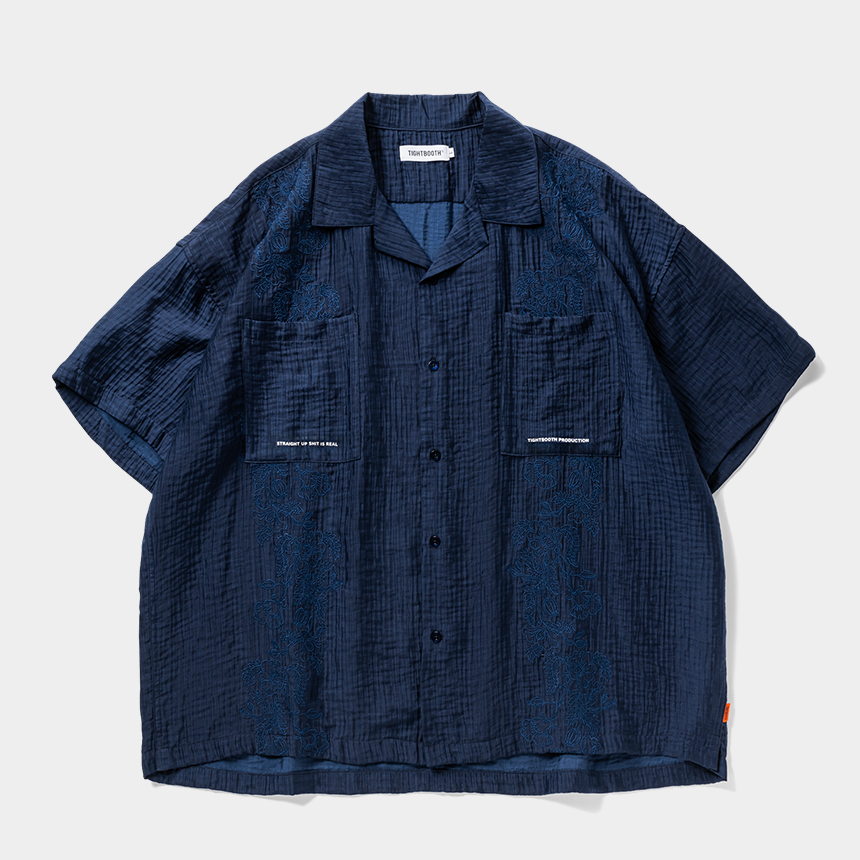 画像: TIGHTBOOTH/POPPY ALOHA（Navy）［ポピーアロハ-25春夏］