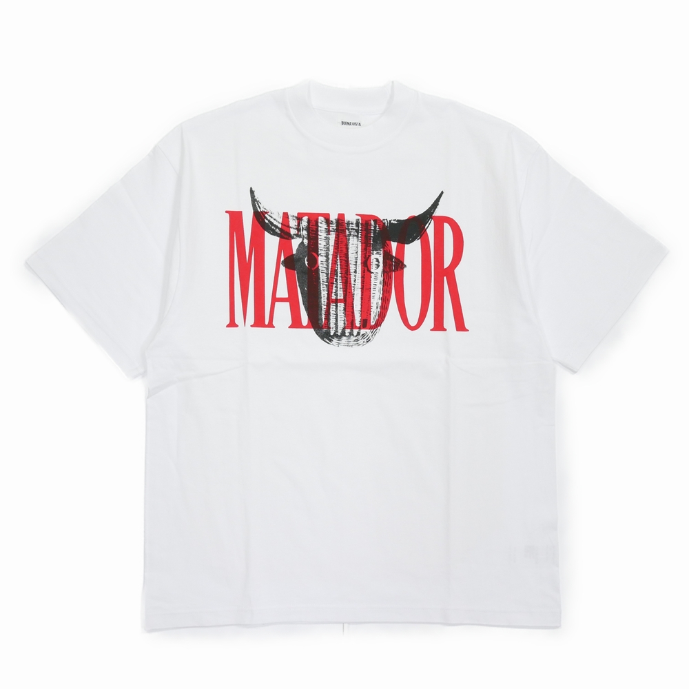 画像: BUENA VISTA/MATADOR tee（WHITE）［プリントT-25春夏］