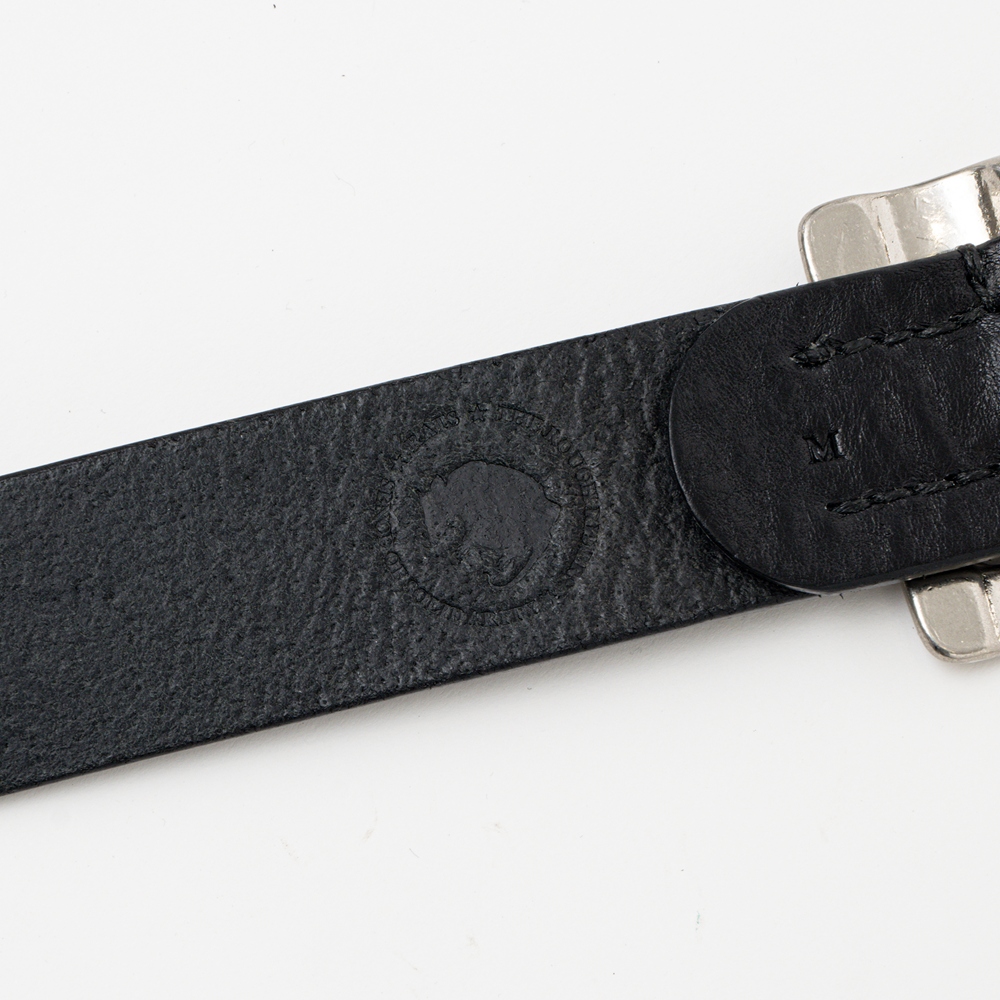 画像: RATS/LEATHER BELT（BLACK/SILVER）［レザーベルト-25春夏］