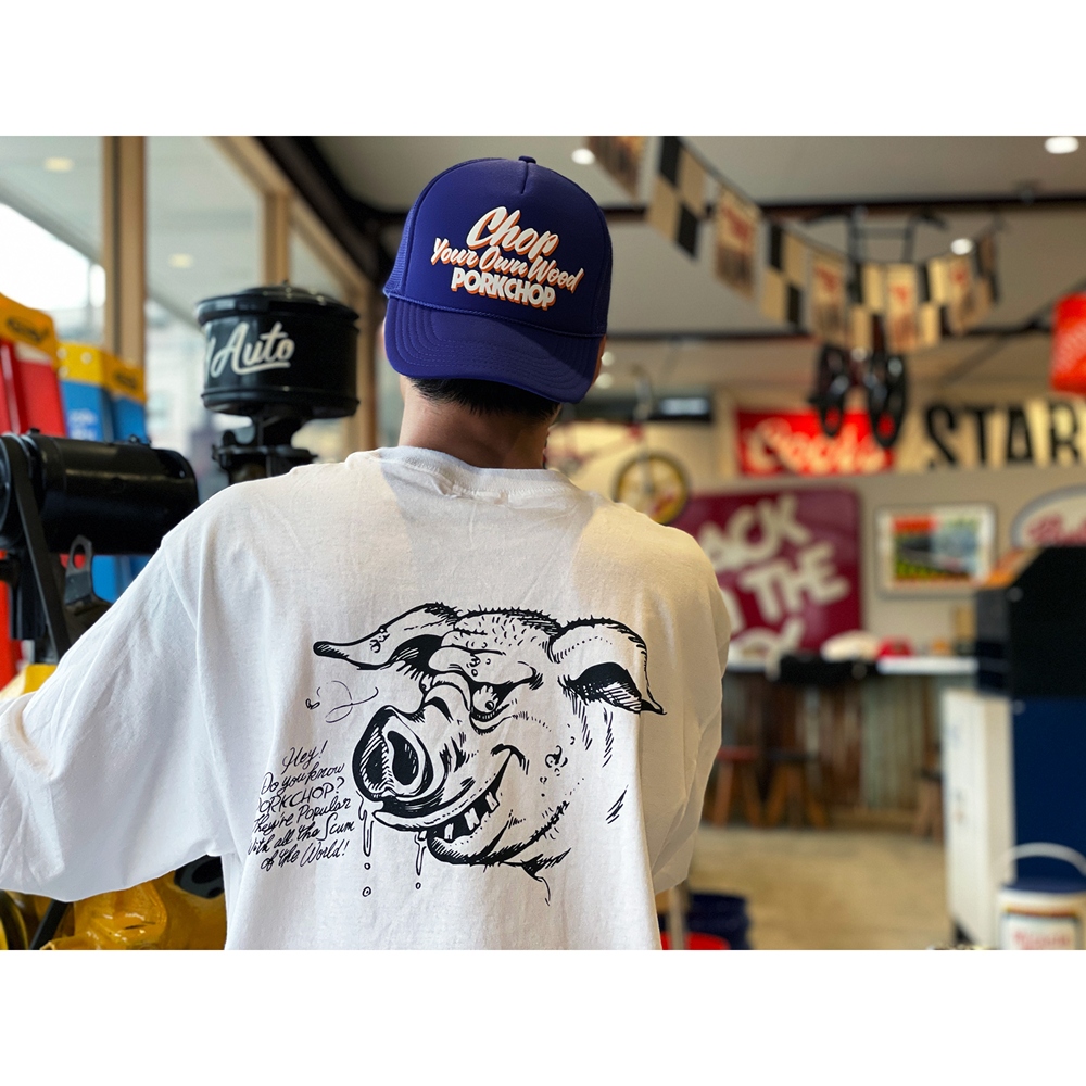 画像: PORKCHOP/CHOP YOUR OWN WOOD CAP 2025（PURPLE）［メッシュキャップ-25春夏］