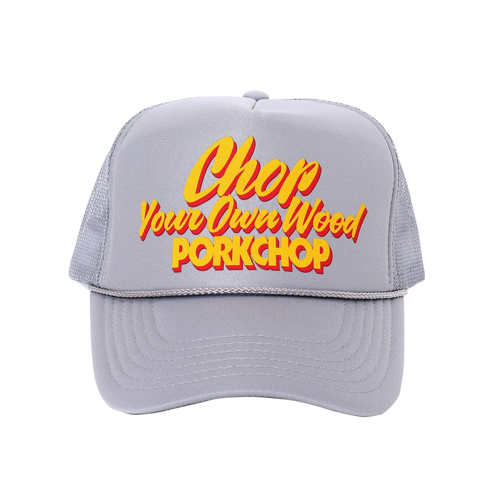 画像: PORKCHOP/CHOP YOUR OWN WOOD CAP 2025（GRAY）［メッシュキャップ-25春夏］