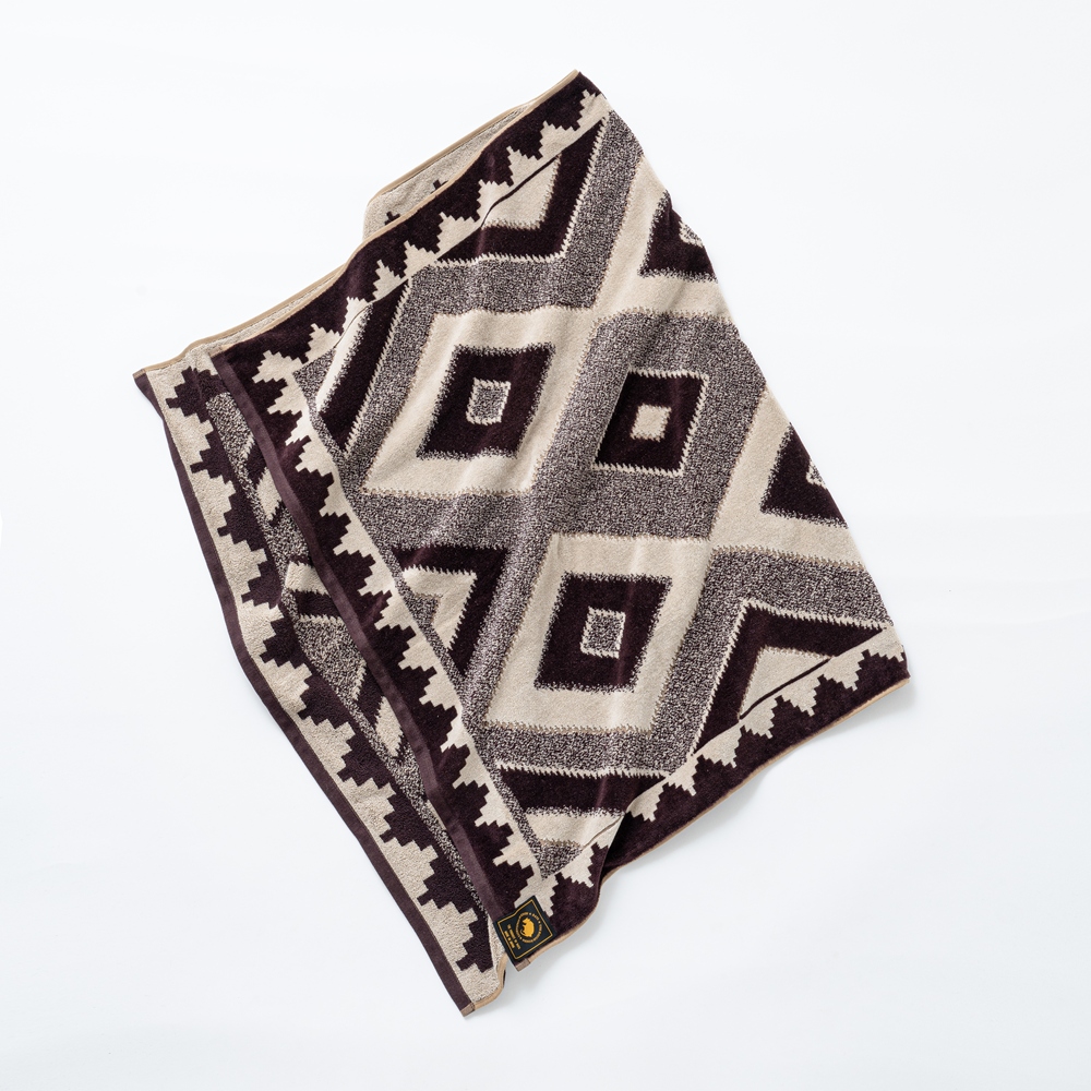 画像: RATS/TOWEL BLANKET（BROWN/BEIGE）［タオルブランケット-25春夏］