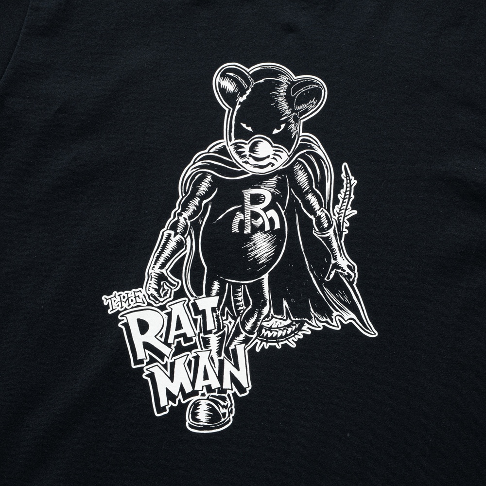 画像: RATS/RATMAN TEE（BLACK）［プリントT-25春夏］
