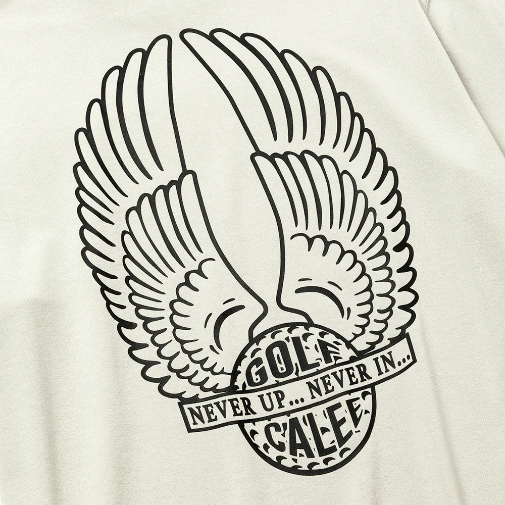 画像: CALEE × ovys MOCK NECK BACK MESH S/S TEE ＜A TYPE＞（WHITE）［モックネックT-25春夏］