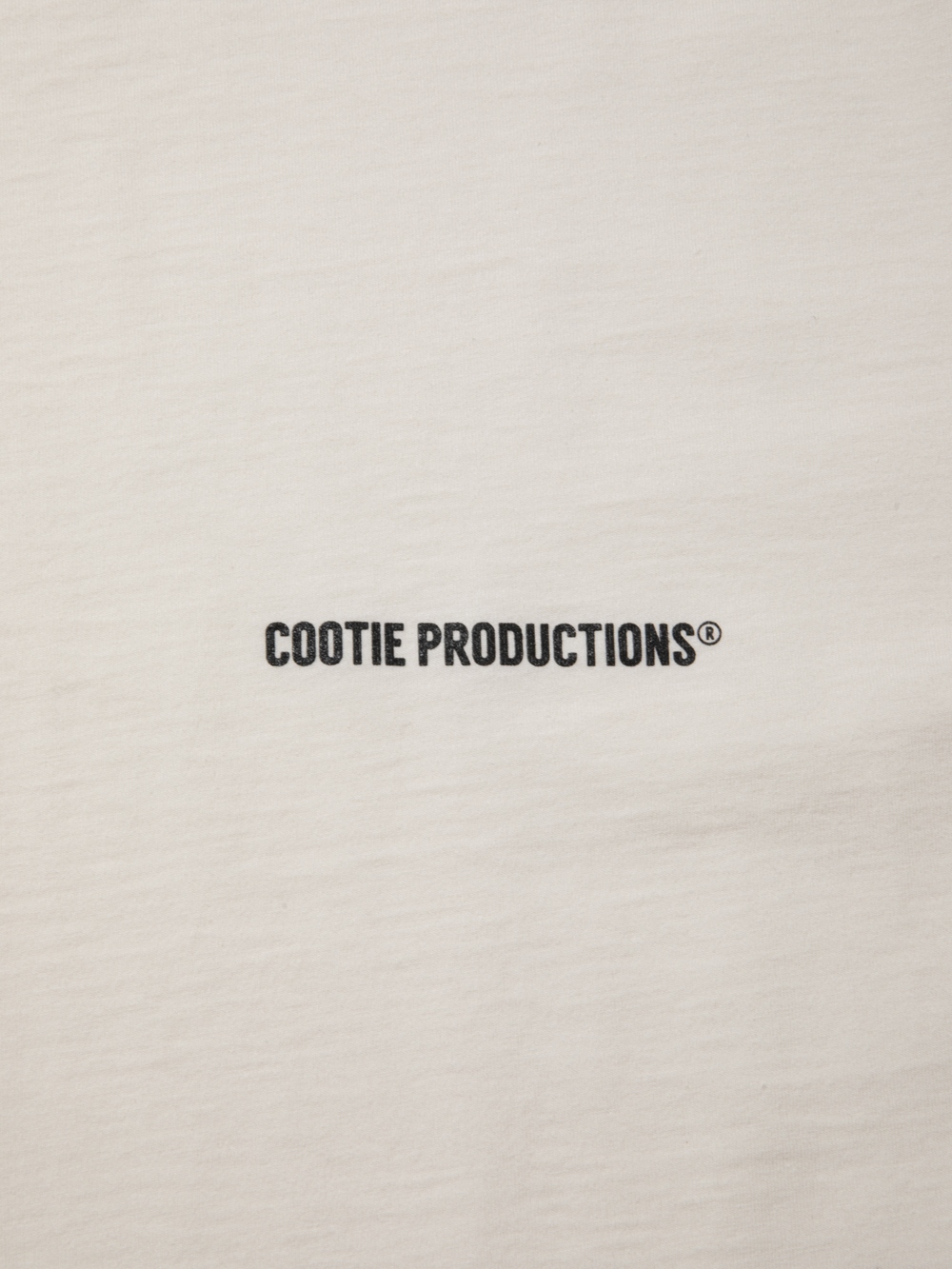 画像: COOTIE PRODUCTIONS/N/C Jersey Print S/S Tee - 1（Off Ivory）［N/CジャージプリントT-25春夏］