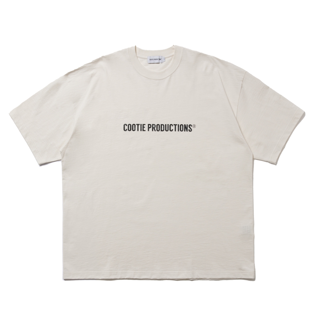 画像: COOTIE PRODUCTIONS/N/C Jersey Print S/S Tee - 2（Off Ivory）［N/CジャージプリントT-25春夏］