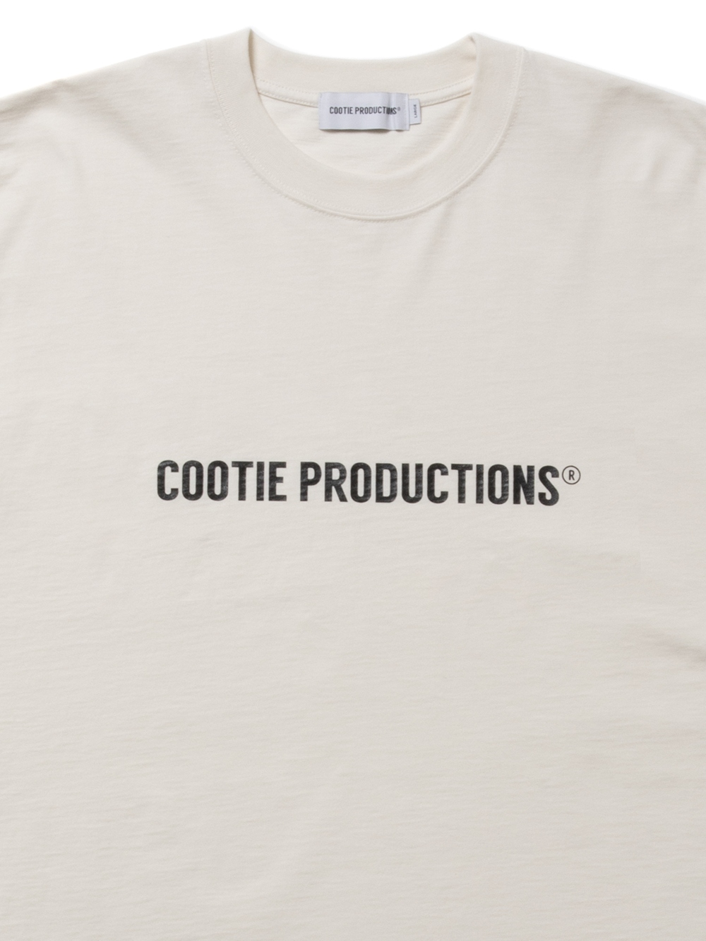 画像: COOTIE PRODUCTIONS/N/C Jersey Print S/S Tee - 2（Off Ivory）［N/CジャージプリントT-25春夏］