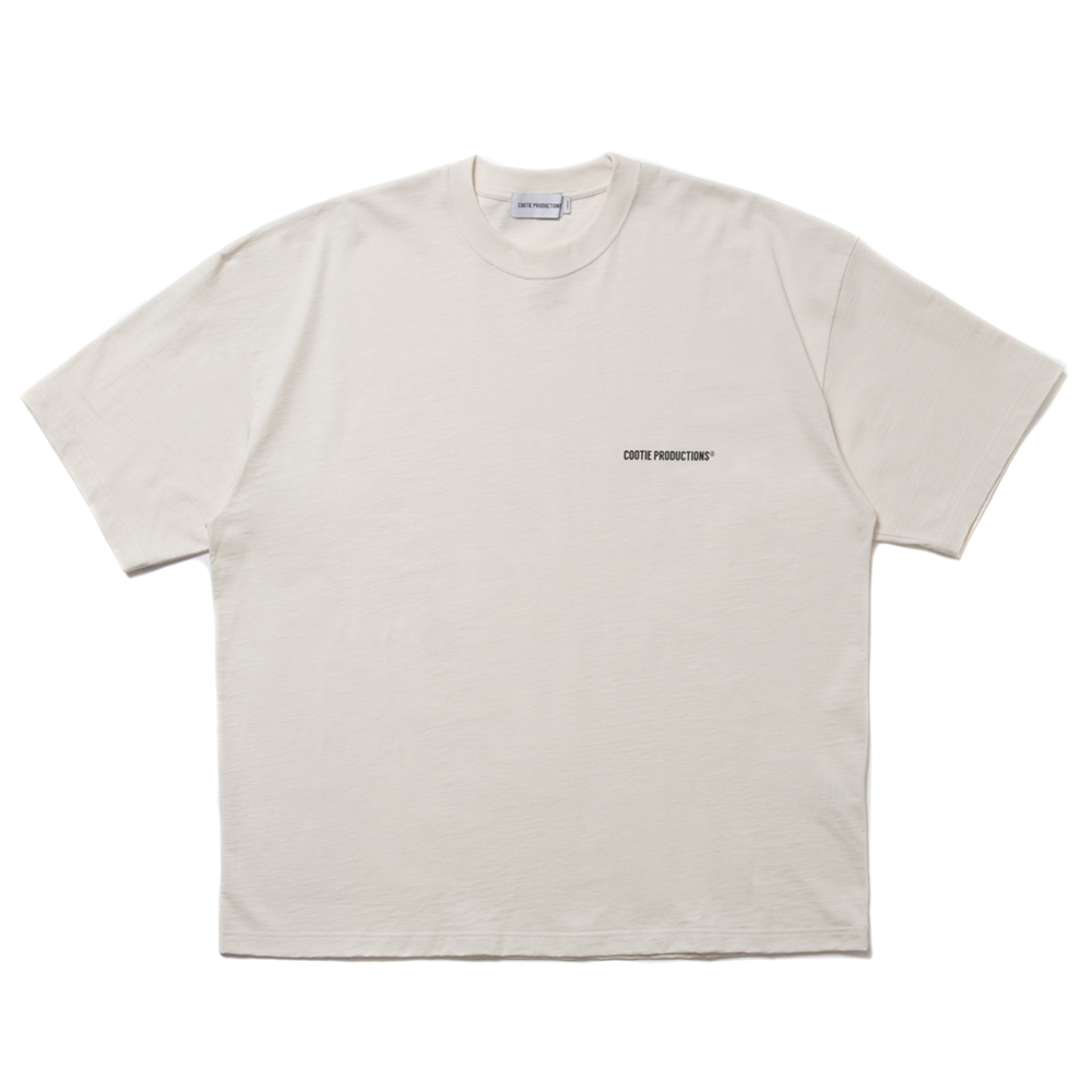 画像: COOTIE PRODUCTIONS/N/C Jersey Print S/S Tee - 1（Off Ivory）［N/CジャージプリントT-25春夏］