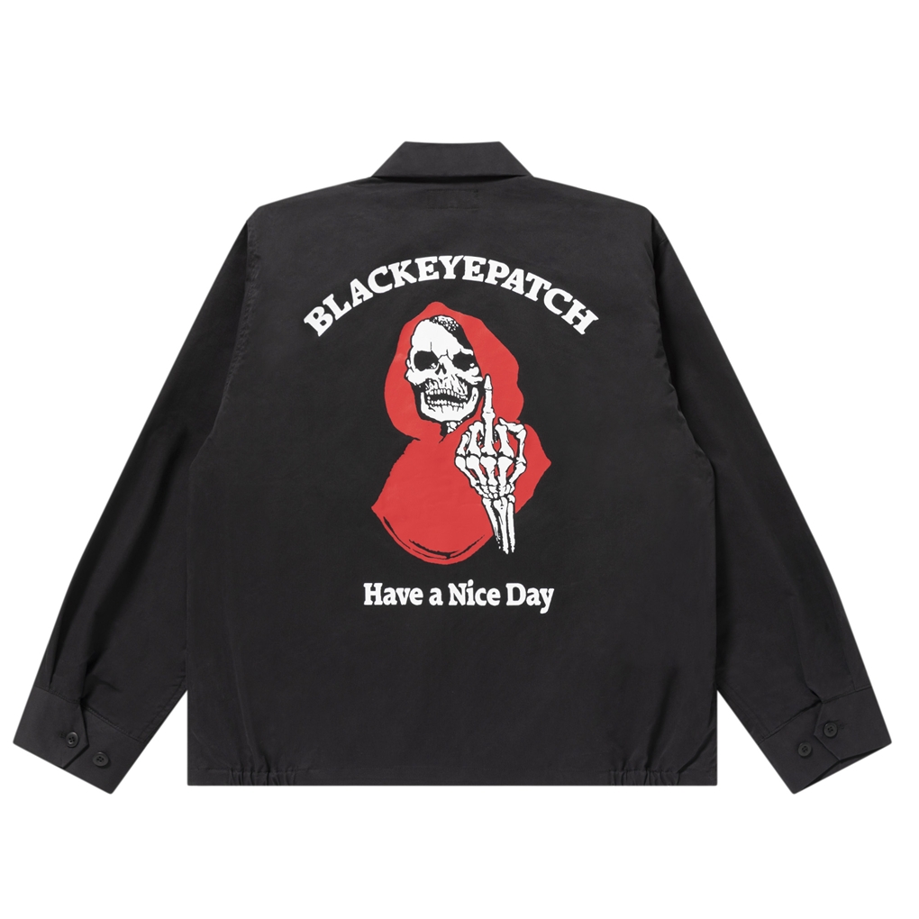 画像: BlackEyePatch/HAVE A NICE DAY DRIZZLER JACKET（BLACK）