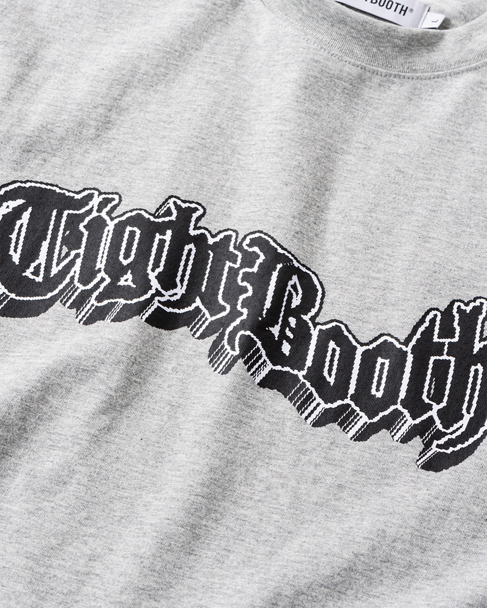画像: TIGHTBOOTH/3D LOGO S/S T-SHIRT（Heather Grey）［プリントT-25春夏］