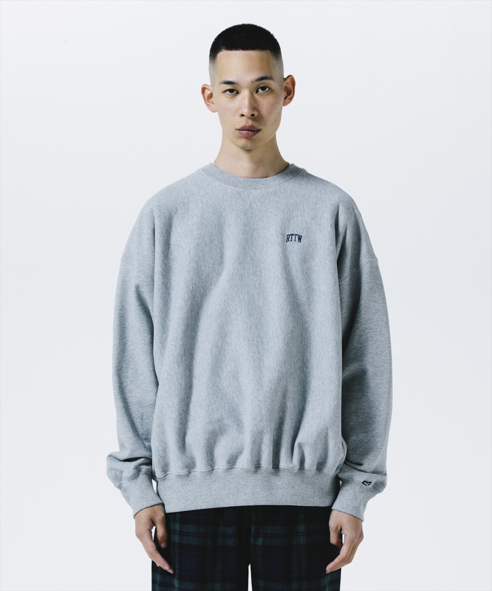 画像: 【25秋冬ご予約受付中！25年9月入荷予定】ROTTWEILER/R9 LOGO SWEATER（GRAY）［クルーネックスウェット-25秋冬］
