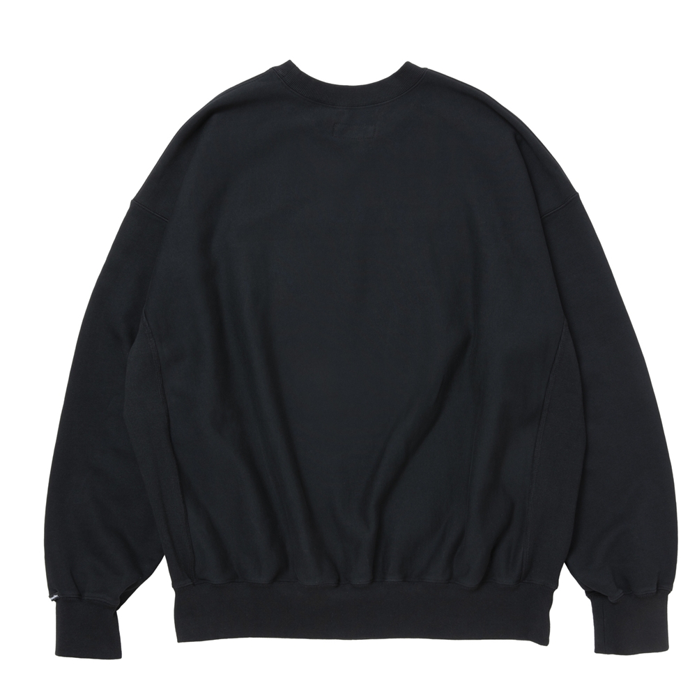画像: 【25秋冬ご予約受付中！25年9月入荷予定】ROTTWEILER/R9 BASIC SWEATER（BLACK）［クルーネックスウェット-25秋冬］
