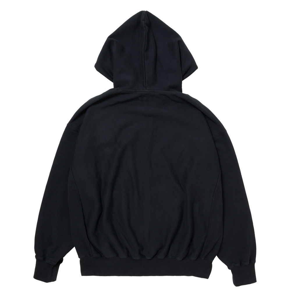 画像: 【25秋冬ご予約受付中！25年10月入荷予定】ROTTWEILER/R9 BASIC ZIP PARKA（BLACK）［ジップアップパーカー-25秋冬］