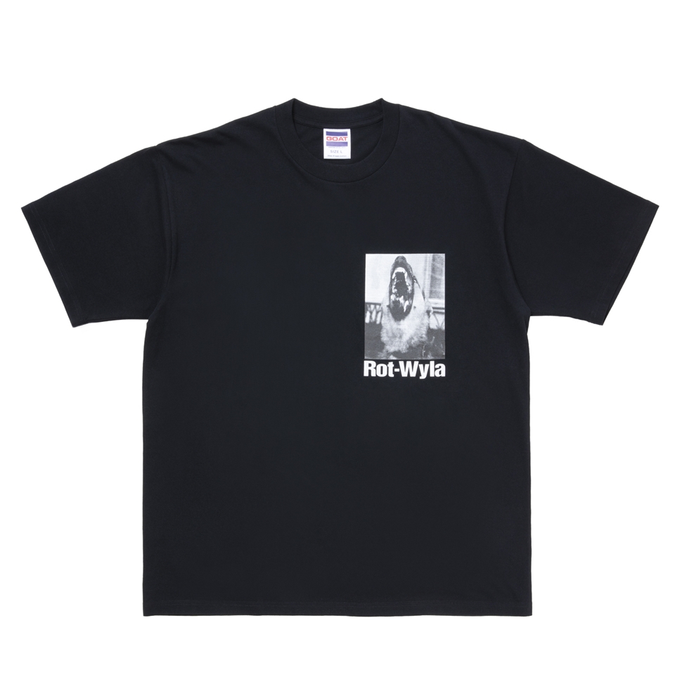 画像: 【25秋冬ご予約受付中！25年7月入荷予定】ROTTWEILER/DOG PHOTO TEE（BLACK）［プリントT-25秋冬］