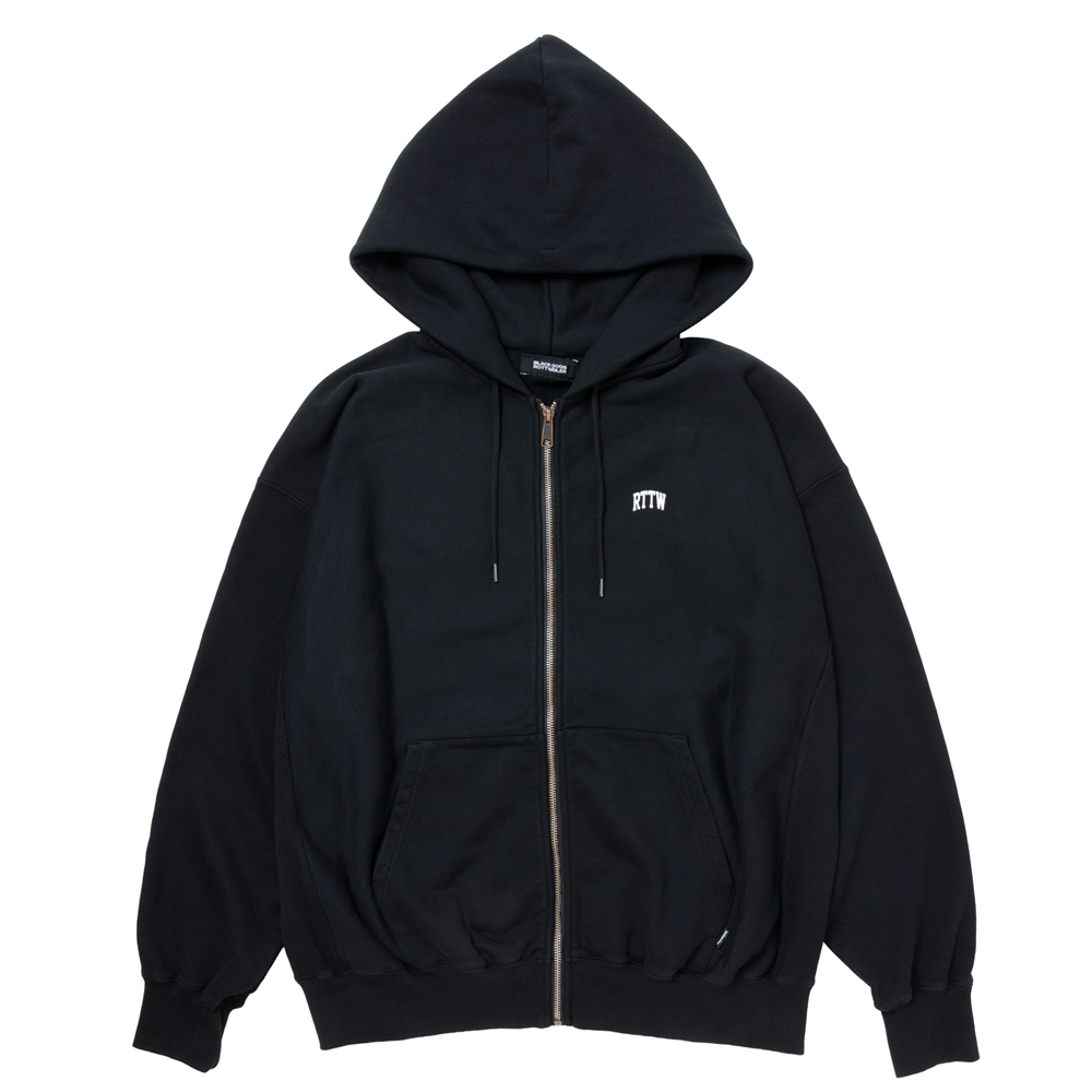 画像: 【25秋冬ご予約受付中！25年10月入荷予定】ROTTWEILER/R9 LOGO ZIP PARKA（BLACK）［ジップアップパーカー-25秋冬］