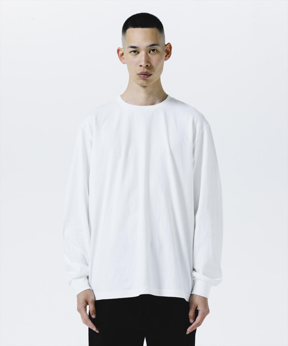画像: 【25秋冬ご予約受付中！25年8月入荷予定】ROTTWEILER/R9 BASIC LS TEE（WHITE）［プリント長袖T-25秋冬］