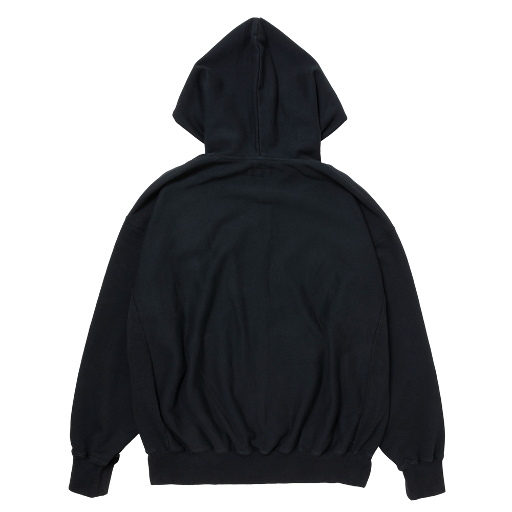 画像: 【25秋冬ご予約受付中！25年10月入荷予定】ROTTWEILER/R9 LOGO ZIP PARKA（BLACK）［ジップアップパーカー-25秋冬］