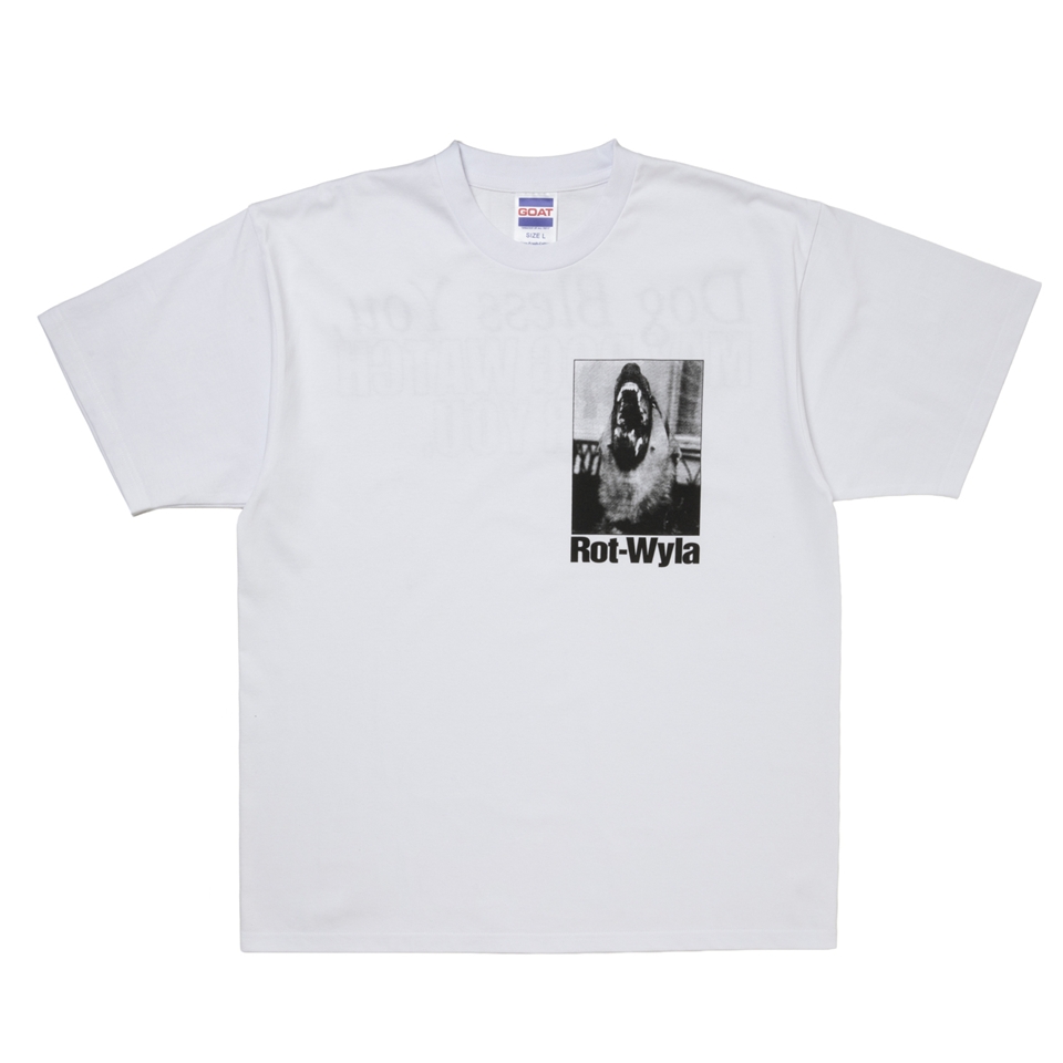 画像: 【25秋冬ご予約受付中！25年7月入荷予定】ROTTWEILER/DOG PHOTO TEE（WHITE）［プリントT-25秋冬］