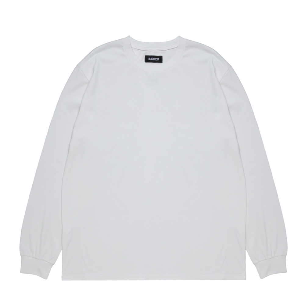 画像: 【25秋冬ご予約受付中！25年8月入荷予定】ROTTWEILER/R9 BASIC LS TEE（WHITE）［プリント長袖T-25秋冬］