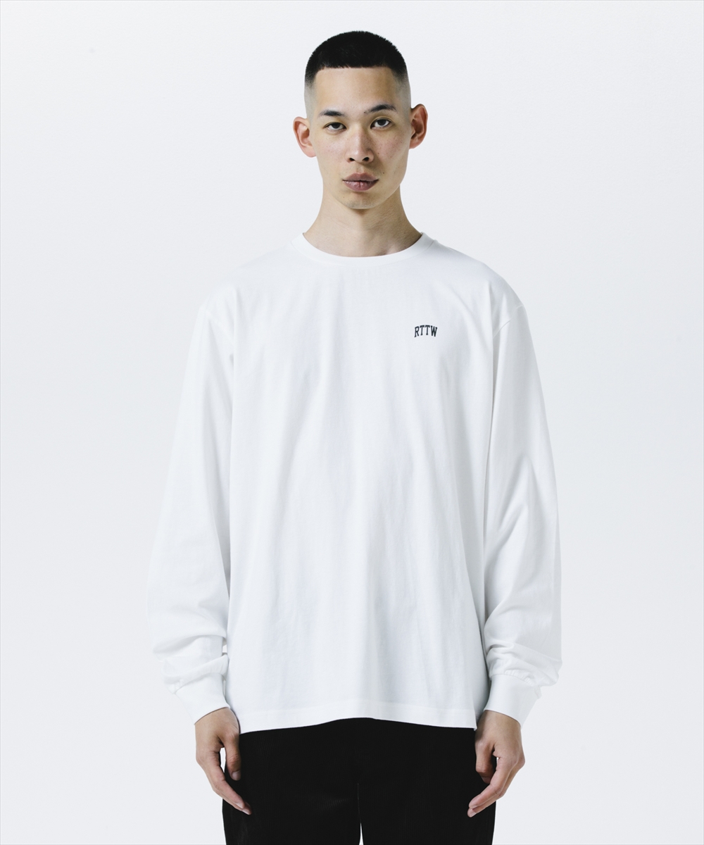 画像: 【25秋冬ご予約受付中！25年8月入荷予定】ROTTWEILER/R9 LOGO LS TEE（WHITE）［プリント長袖T-25秋冬］