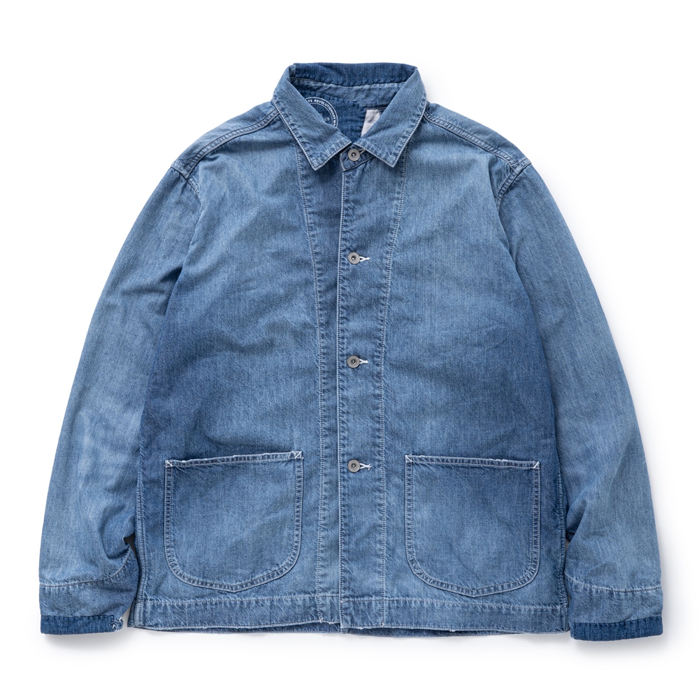 画像: RATS/40's DENIM COVERALL（INDIGO）［40'sデニムカバーオール-25春夏］