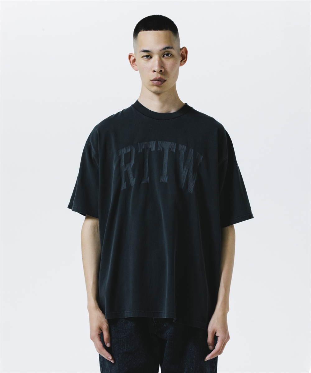 画像: 【25秋冬ご予約受付中！25年7月入荷予定】ROTTWEILER/RTTW TEE（BLACK）［ピグメント染めプリントT-25秋冬］