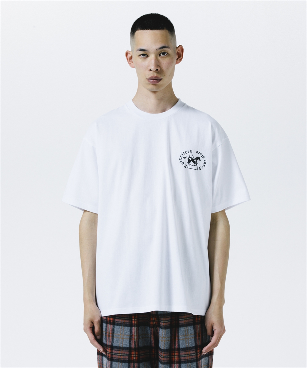 画像: 【25秋冬ご予約受付中！25年7月入荷予定】ROTTWEILER/HORSE TEE（WHITE）［プリントT-25秋冬］